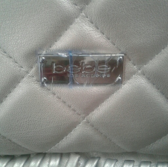 LAST ONE!! Dazzling, Bebe Silver Mini Backpack - Picture 3 of 5